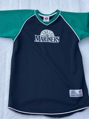Genuine Merchandise Kids L MLB Mariners Baseball Jersey
